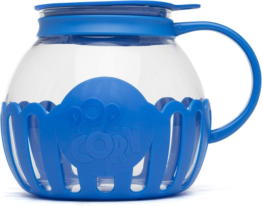 Ecolution Patented Micro-Pop Microwave Popcorn Popper with Temperature Safe Glass, 3-in-1 Lid Mea... | Amazon (US)