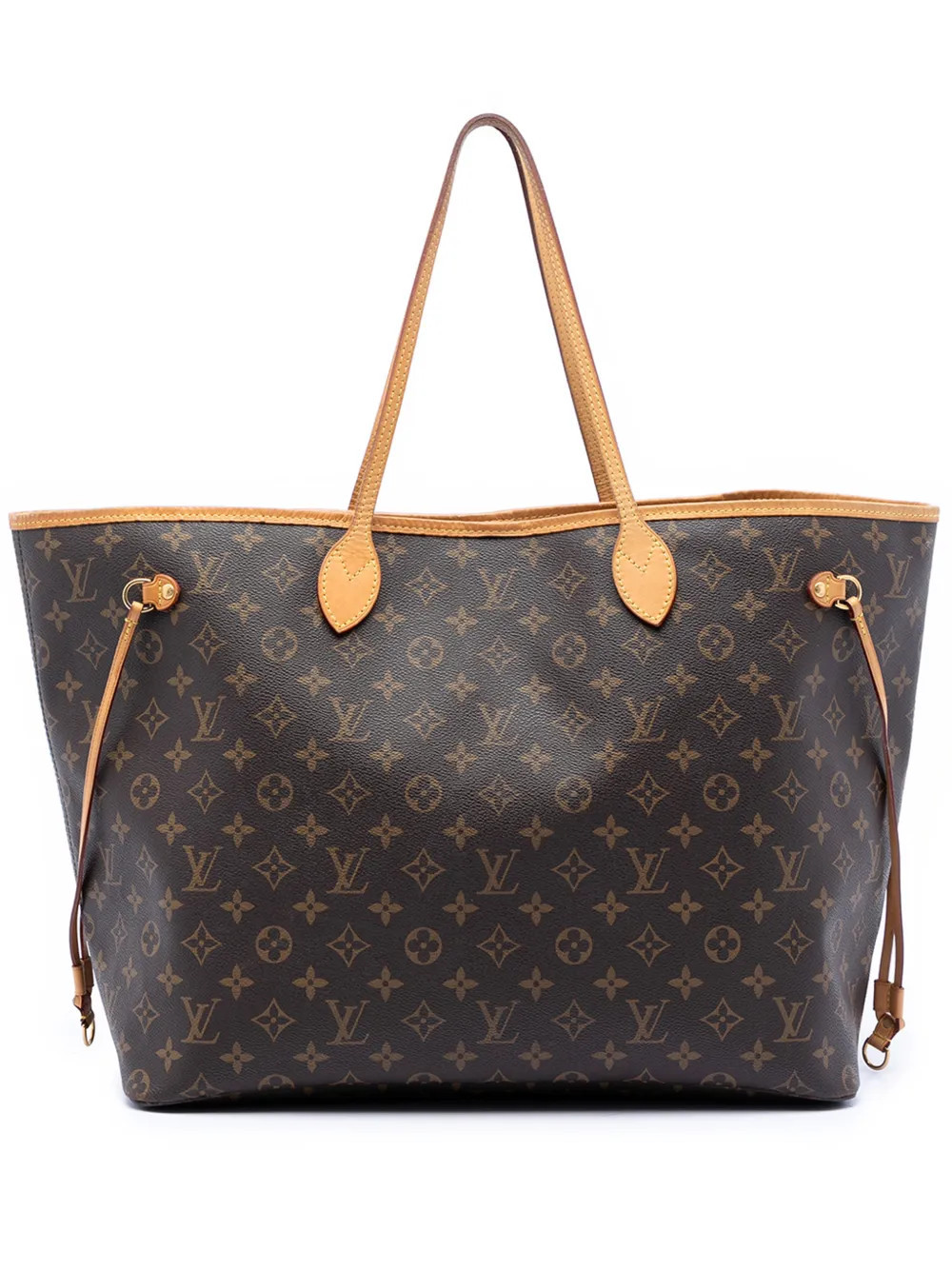 Louis Vuitton Pre-Owned 2012 Monogram Neverfull GM tote bag - Brown | Farfetch Global