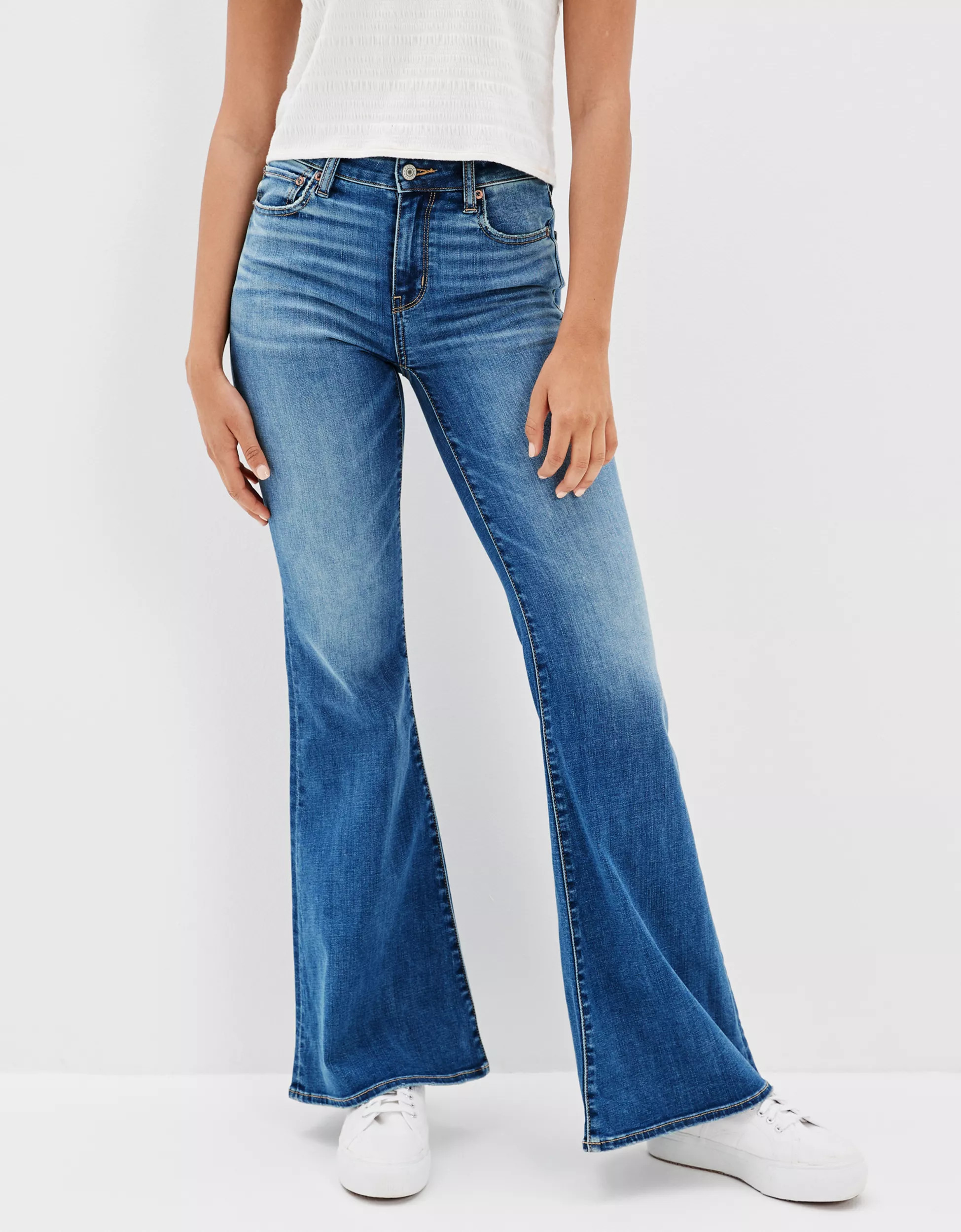 AE Ne(x)t Level Festival Flare Jean | American Eagle Outfitters (US & CA)