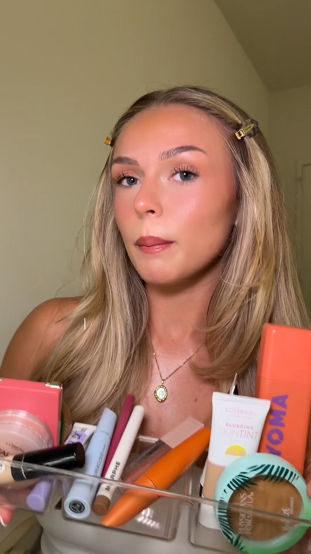 Drugstore makeup favs 🤍🤍 for oily / acne prone / sensitive skin 