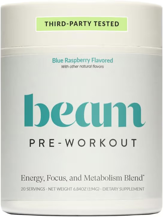 Beam Pre Workout Powder for Energy, Focus & Endurance – Natural Caffeine from PurCaf, Cognizin,... | Amazon (US)