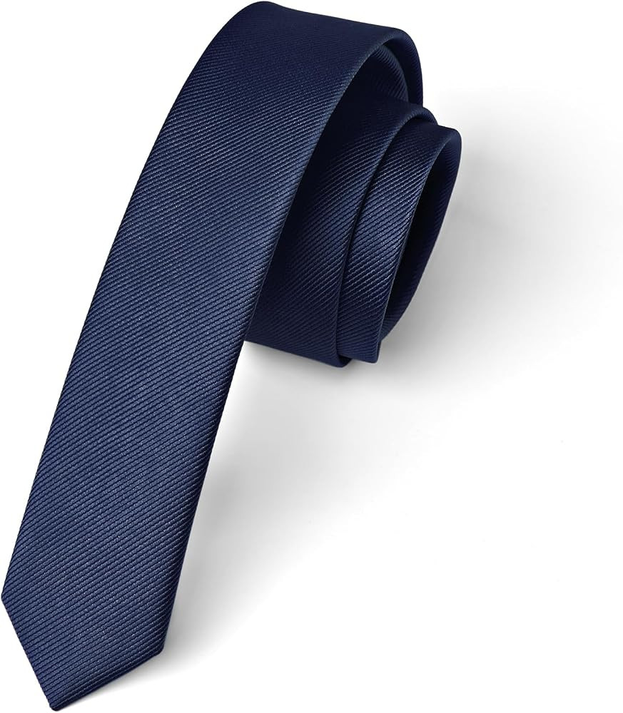 Enlision Skinny Tie 4cm Solid Color Slim Ties for Men Wedding Classic Formal Business Necktie (1.... | Amazon (UK)