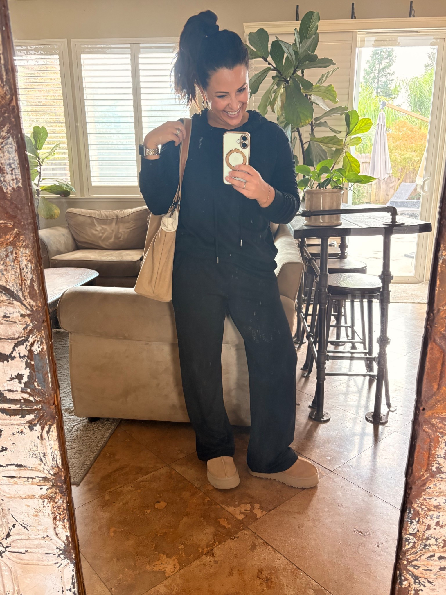It’s pajama day at school. I opted for one of my favorite, cozy two piece lounge sets that’s perfect for travel and my platform Uggs.

Fall style
Teacher stylee

#LTKPetite #LTKTravel #LTKSeasonal