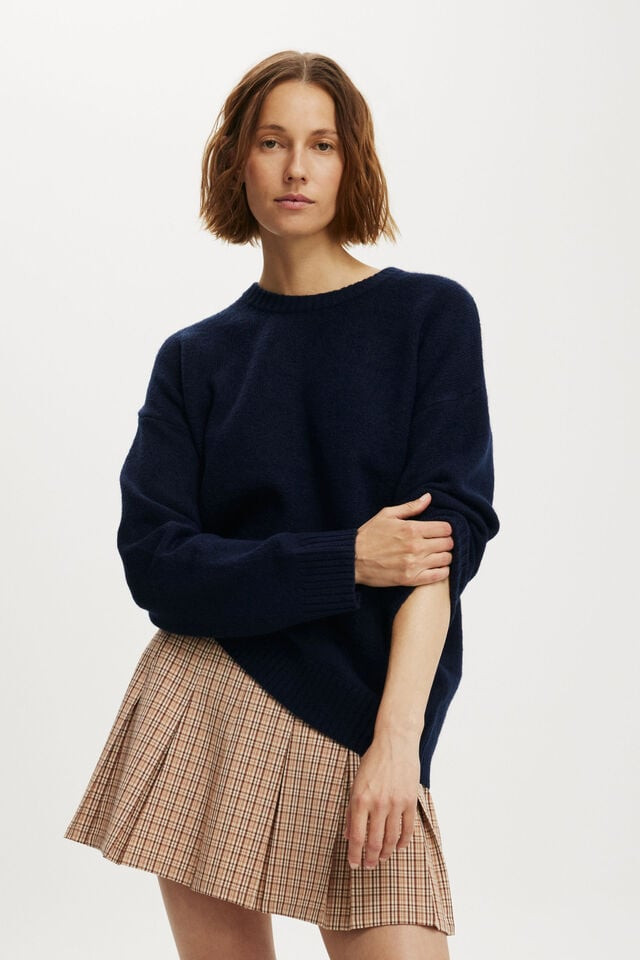 Luxe Crew Sweater | Cotton On (US)