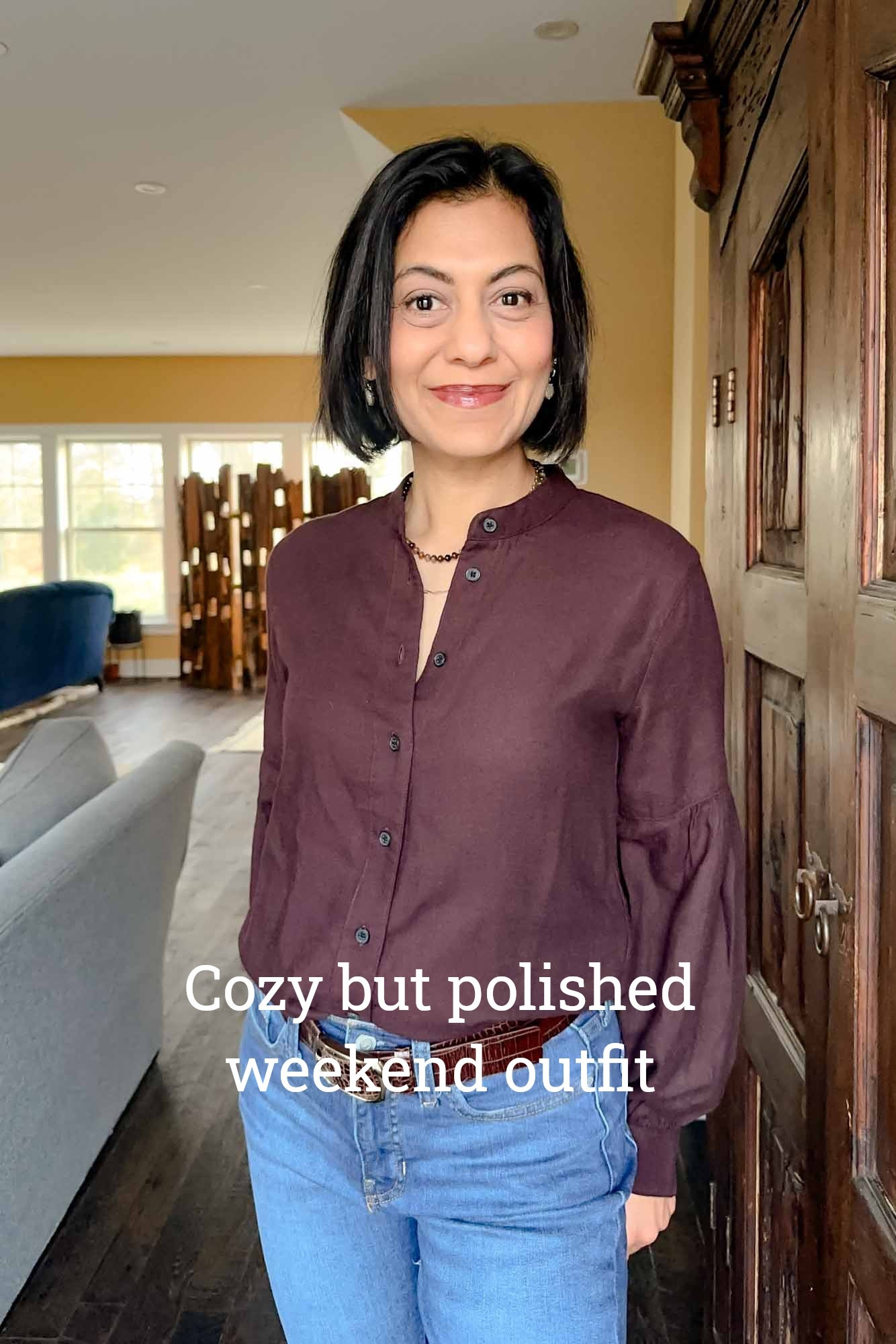 This flannel stand color shirt is perfect for a couch-to-dinner kinda day. 

💙 Nipa 

#LTKootd #LTKOver40 #LTKFindsUnder100