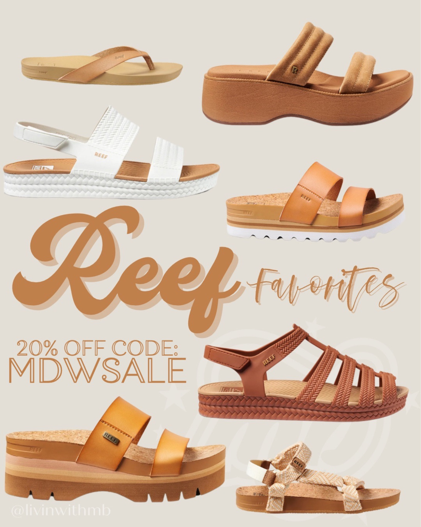 Reef has extended their 20% off sitewide sale!

Use code: MDWSALE

#LTKsalealert #LTKswim #LTKshoecrush