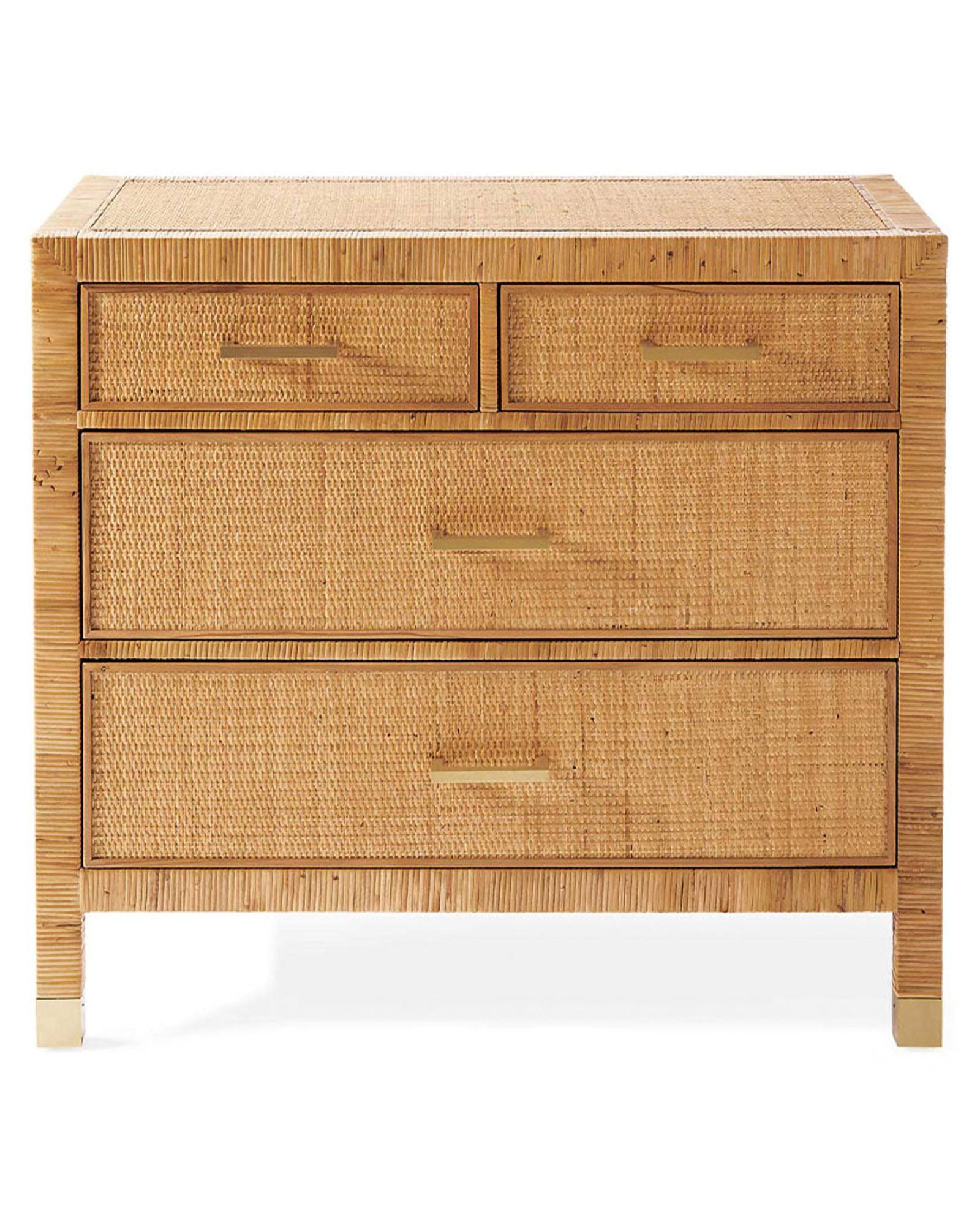 Balboa Rattan Chest | Serena and Lily