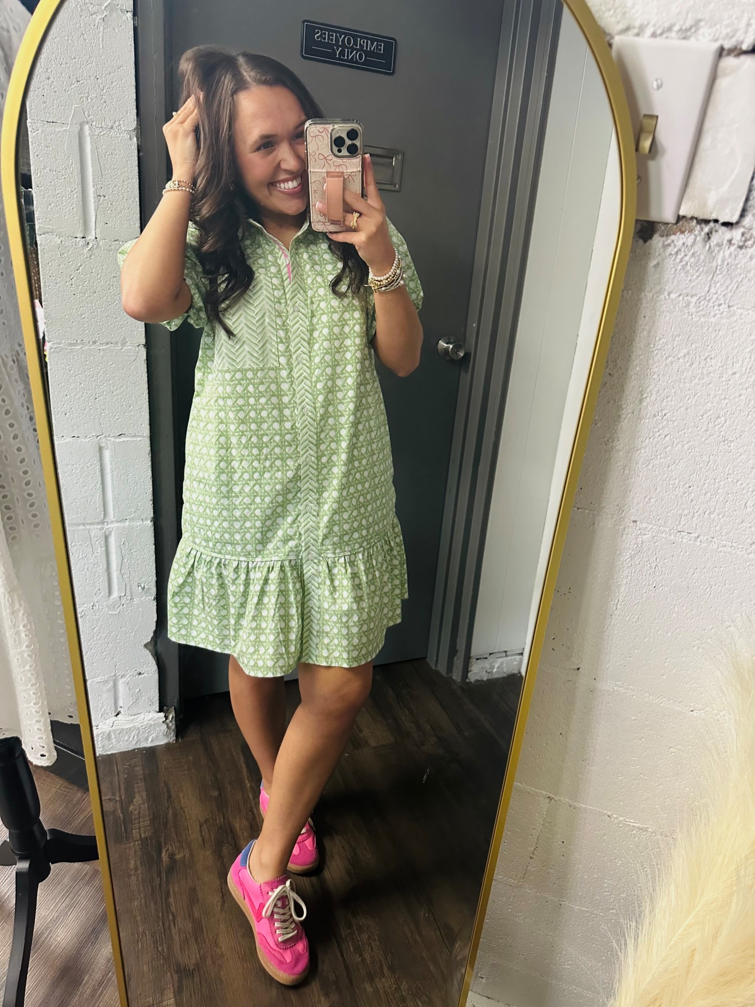 Pink & Green… my favorite combo! 🩷💚

Sneakers. Dress. Summer dress. Dresses. Work outfits. Sneaker outfits. Belk dresses. Dolce vita. Outfit ideas. 

#LTKWorkwear #LTKShoeCrush #LTKSummerEdit