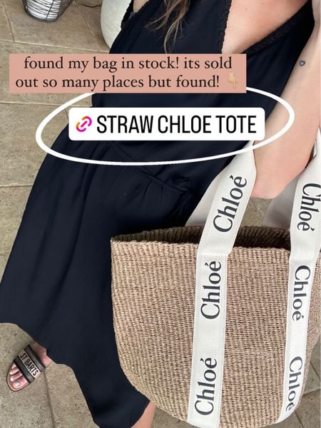 My straw Chloe tote is finally back in stock 🤩

Vacation outfits; spring outfits; beach tote; travel style; woven beach tote; beach bag ; Chloe 

#LTKstyletip #LTKswim #LTKtravel