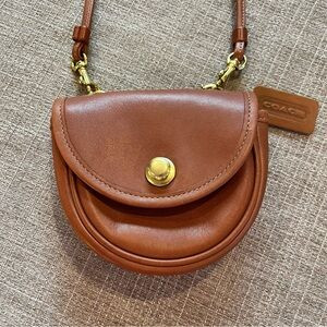 Coach Tan Leather Mini Bag | Poshmark