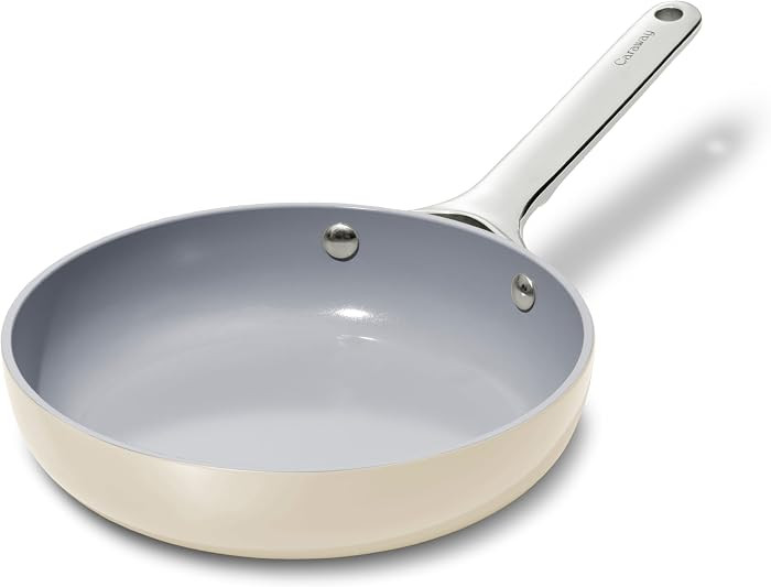 Caraway Nonstick Ceramic Mini Fry Pan (1.05 qt, 8") - Non Toxic, PTFE & PFOA Free - Oven Safe & C... | Amazon (US)