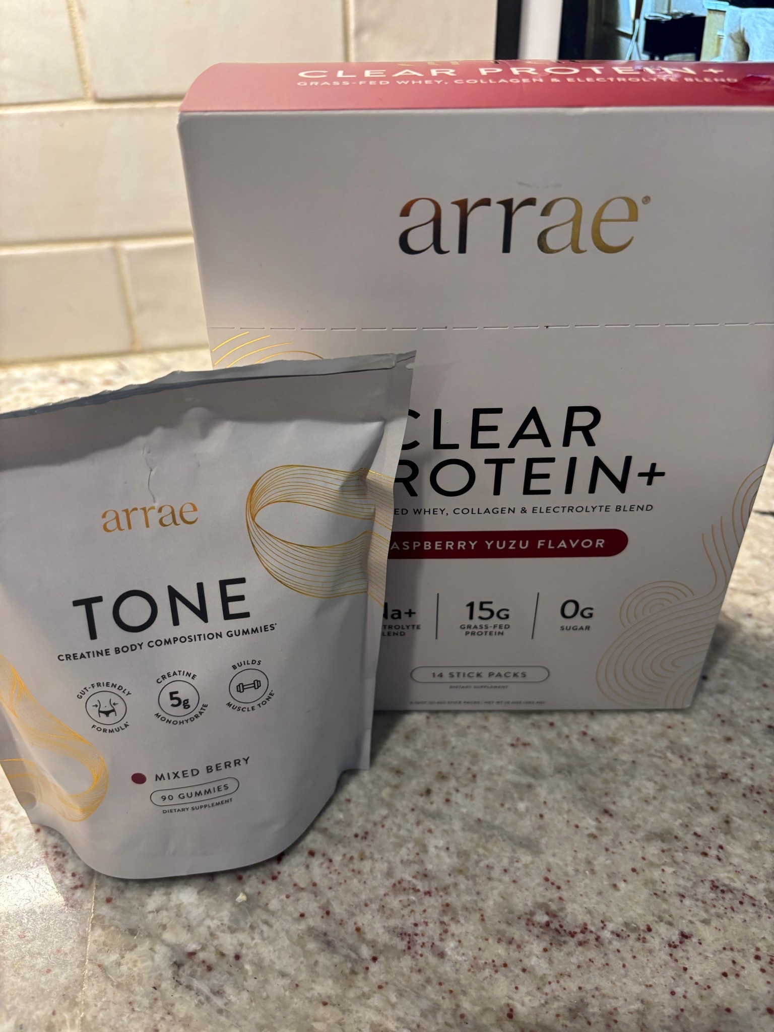 Obsessed with the new clear protein.  Tastes like a hydration drink.  Not milky or chalky.  Clean and fresh.  

#LTKfitnessgoals #LTKActive #LTKselfcare