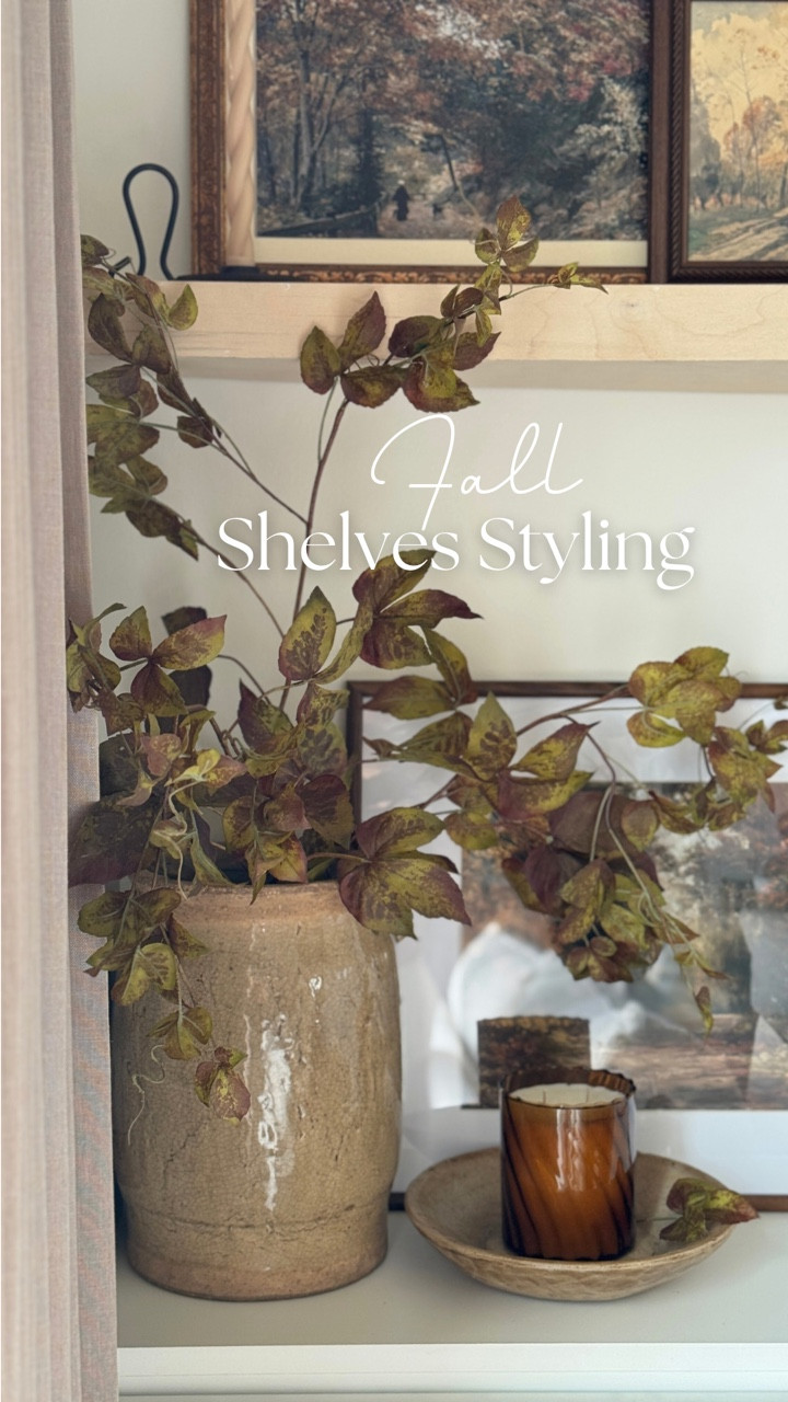 Let's style my living room shelves and counters for fall 🍁🍂🤎🕯️
I love how a few little changes can make such a big difference. Layering textures, mixing in warm tones, and adding pieces with personality truly bring these shelves to life. From cozy books and candles to ceramics and fall greenery, every detail feels intentional and inviting.
#homestyling #homedesign #interiordesigner #interiordesign #falldecorating #homestyle #autumn #homeinspiration