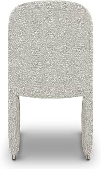 POLY & BARK Sisak Dining Chair, Black & White Boucle | Amazon (US)