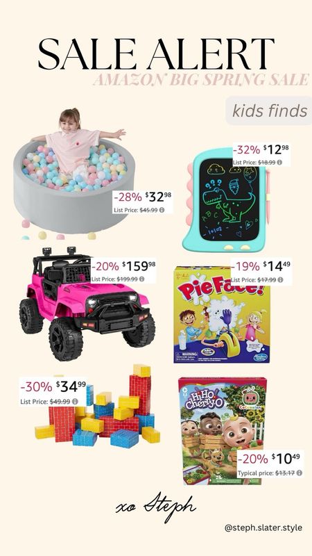 Amazon big spring sale kids finds! Great ideas for Easter baskets! 

#LTKSeasonal #LTKsalealert #LTKfamily