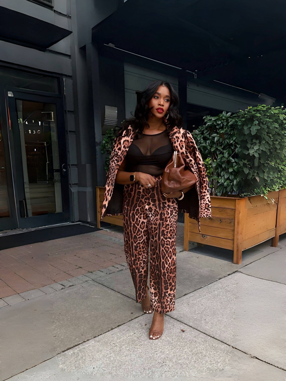 Bold and unapologetic—this leopard print set makes a statement all on its own. I paired it with a sheer black top for just the right touch of sultry sophistication and kept the accessories minimal with a brown clutch and nude heels. Perfect for a night out, dinner with friends, or whenever you want to turn heads with confidence and style.

20% OFF code:Lak20
Products ID:11GBL880892,1KFA888004


#LTKSaleAlert #LTKStyleTip #LTKSeasonal