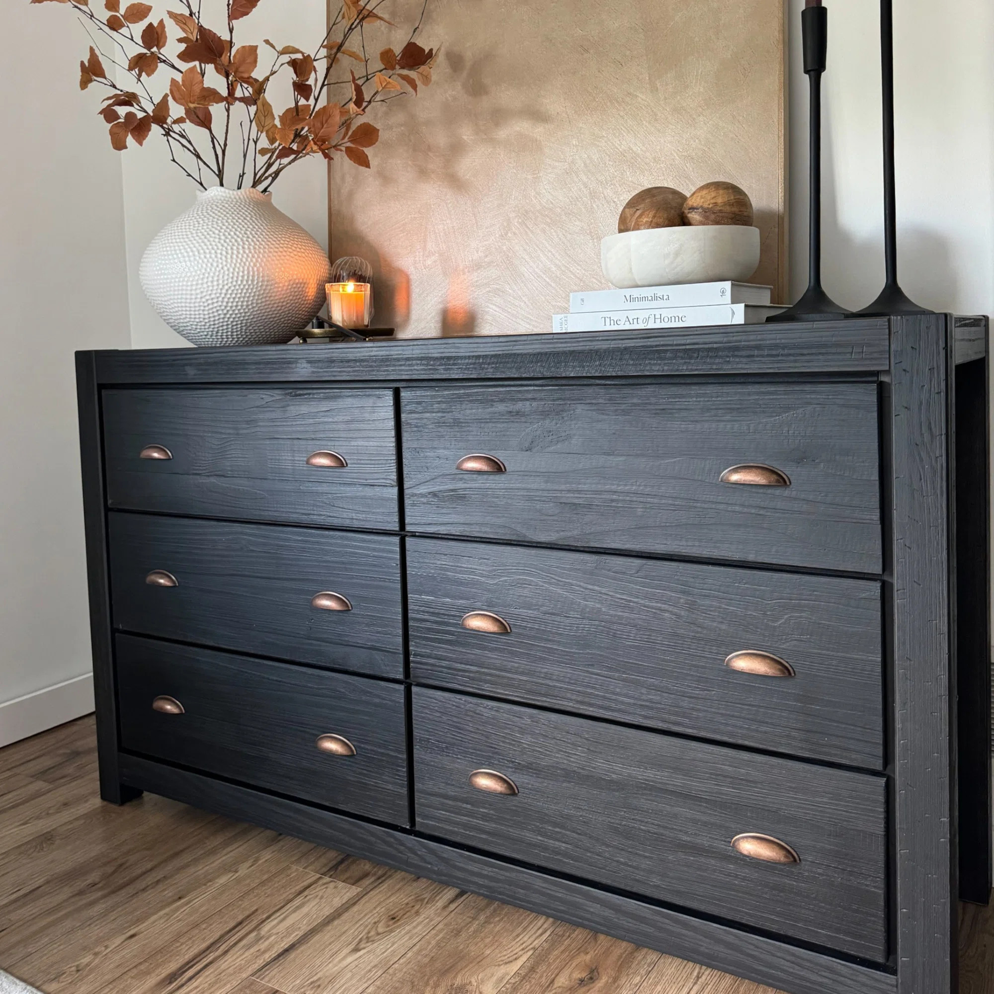 Montauk Solid Wood 59.5'' W 6 - Drawer Dresser | Wayfair North America