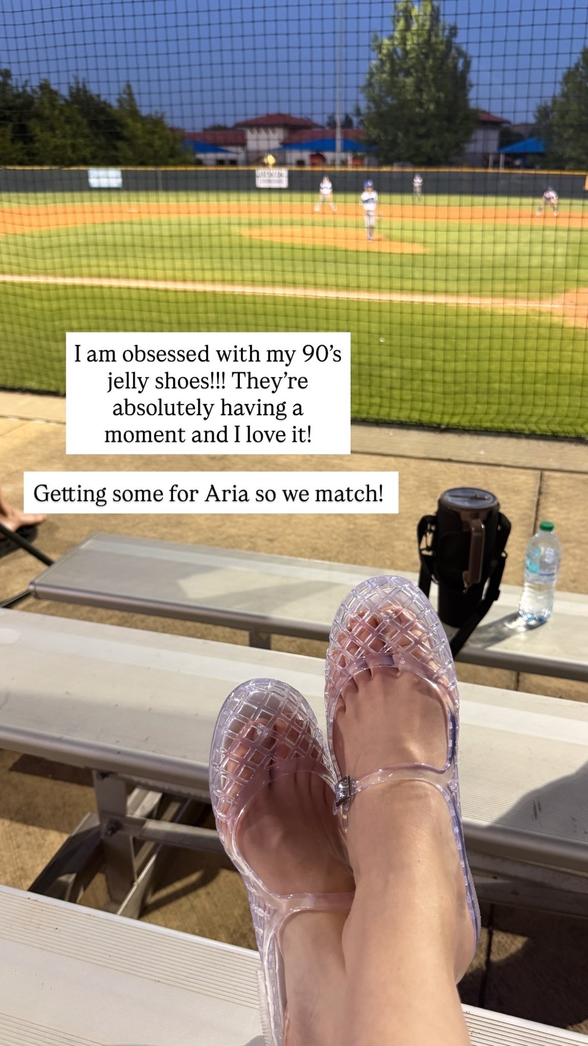 I am obsessed with my 90’s jelly shoes!!! They’re absolutely having a moment and I love it! Getting some for Aria so we match!

#LTKmomlife #LTKSwim #LTKdayinmylife