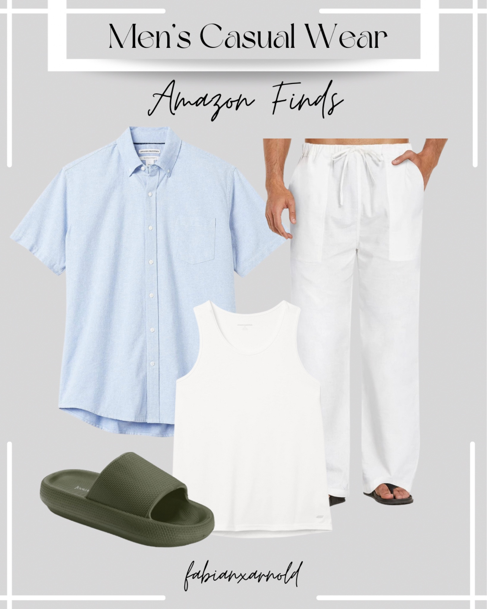 Amazon casual fashion • Men’s • Men’s Fashion • Casual Style • Summer/Fall • Amazon • Transition to fall • Linen outfit • Casual men’s outfit 


#LTKunder50 #LTKunder100 #LTKSeasonal #LTKmens #LTKstyletip #LTKFind
