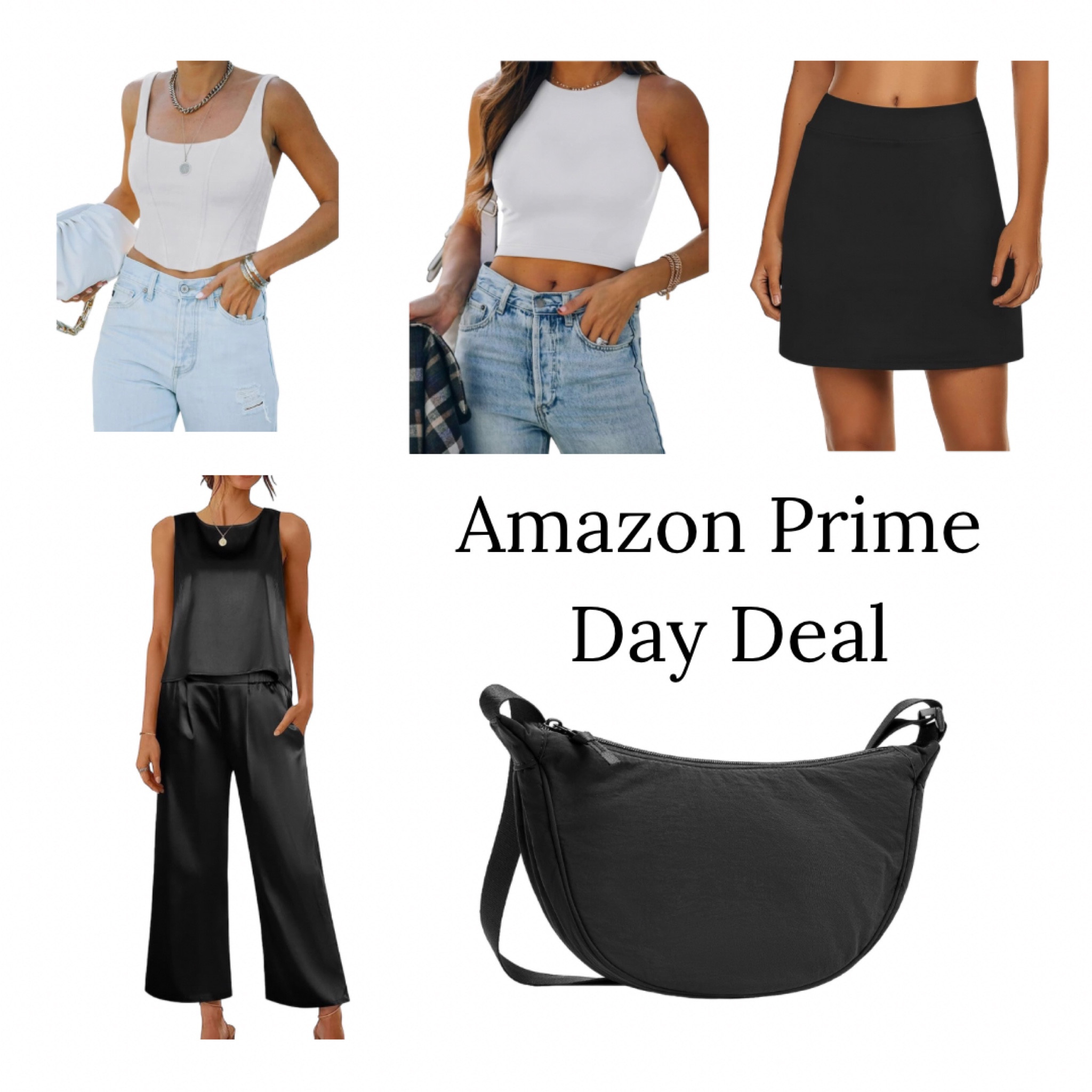 The Reoria tanks are my favorite and they only go on sale twice a year!!! Here are some of my top Amazon Prime Day deals!! Ekourae satin sleep set is only $13 and the skort is under $19!!! The crescent or dumpling purse is only $10!!!!! Get these deals before they end! 

#LTKSaleAlert #LTKFindsUnder100 #LTKTravel