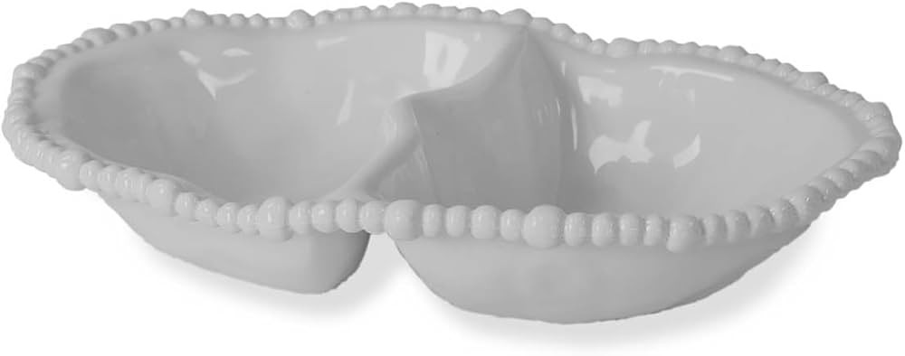 Beatriz Ball 2422 Alegria Melamine Double Dip, White | Amazon (US)