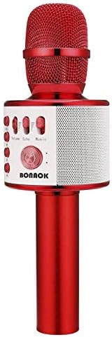 BONAOK Wireless Bluetooth Karaoke Microphone,3-in-1 Portable Handheld Mic Speaker Machine Birthda... | Amazon (US)