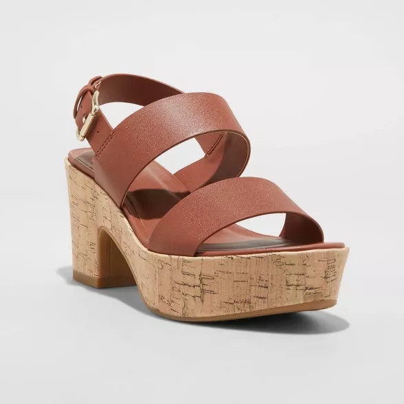 Women's Demi Platform Heels - A New Day™ | Target