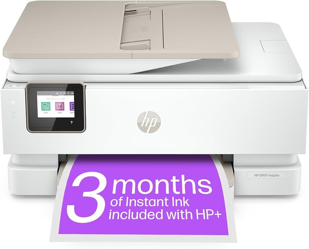 HP ENVY Inspire 7920e All-in-One Wireless Colour Printer with 3 months of Instant Ink Included wi... | Amazon (UK)
