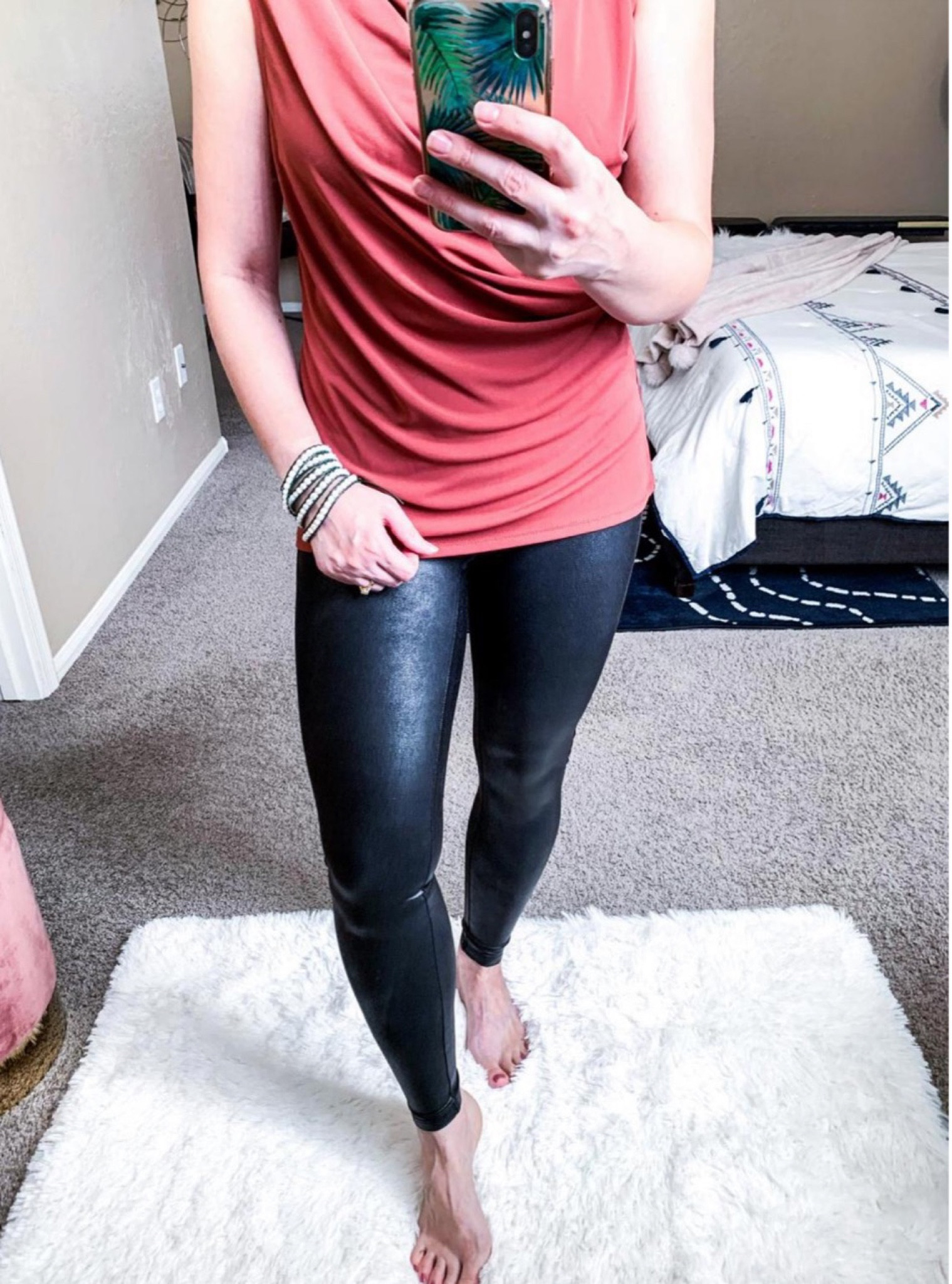 The Spanx faux leather legging are part of the Nordstrom Anniversary Sale. They are definitely a must-have and a staple for your closet. They are $64.99 now, and $98 after the sale ends. I sized up and I got them in S petite. 





Spanx leggings, Nordstrom sale, NSale, NSale favorites,  Nordstrom Anniversary sale favorites, NSale must haves, Nordstrom finds, fall fashion 

#LTKSeasonal #LTKxNSale #LTKSaleAlert #LTKFindsUnder100