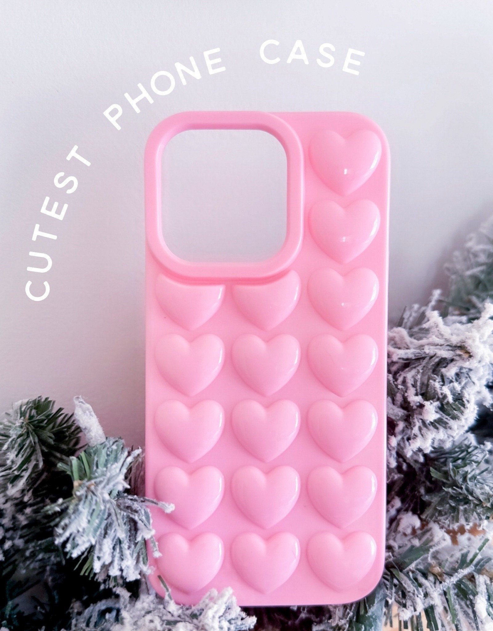 Right at $8 for the Cutest Heart iPhone Case for Valentine’s Season! Or anytime for us gals that love hearts! 

I of course got the bubblegum pink! Also comes in more colors! Love the hot pink & purple too!

Valentine’s Day 

#LTKFindsUnder50 #LTKSeasonal #LTKPetite