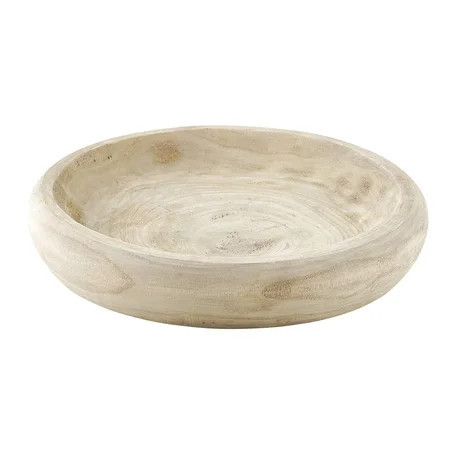 Santa Barbara Design Studio Wood Serving Bowl, 11.5" Large, Natural | Walmart (US)