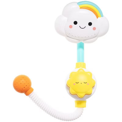 Baby Bath Toy Shower Head, Manual Bathtub Shower Sprayer for Toddlers, Interactive Cloud Design Baby Bath Toy | Target