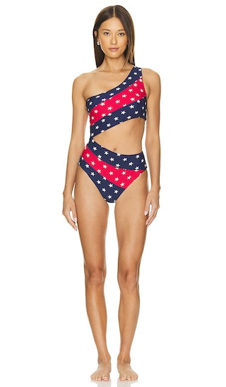 Joyce One Piece in Liberty Stars | Revolve Clothing (Global)