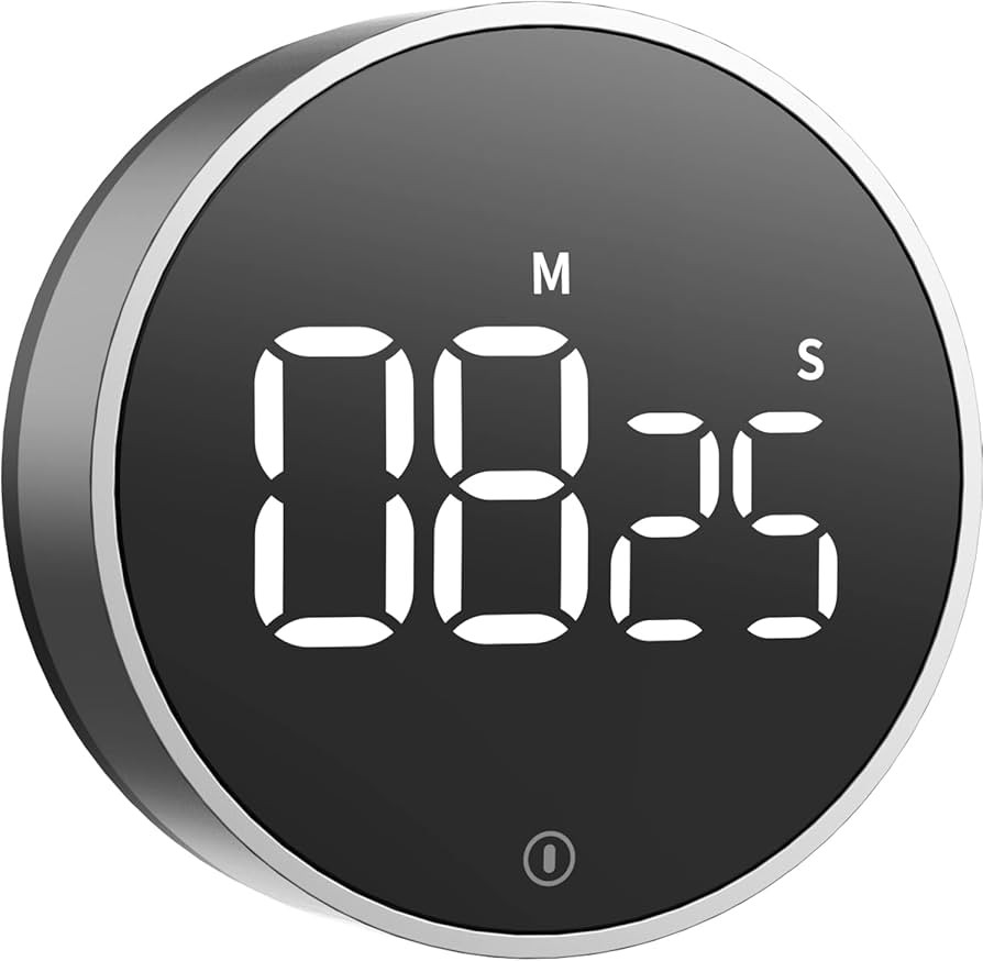 VOCOO Digital Kitchen Timer - Magnetic Countdown Countup Timer with Large LED Display Volume Adju... | Amazon (US)