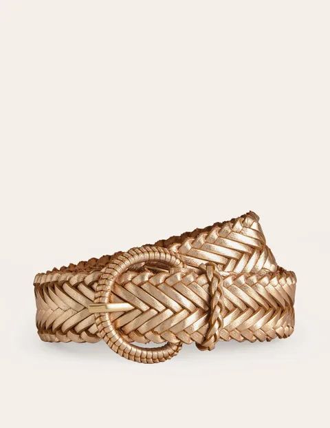 Woven Leather Belt | Boden (US)