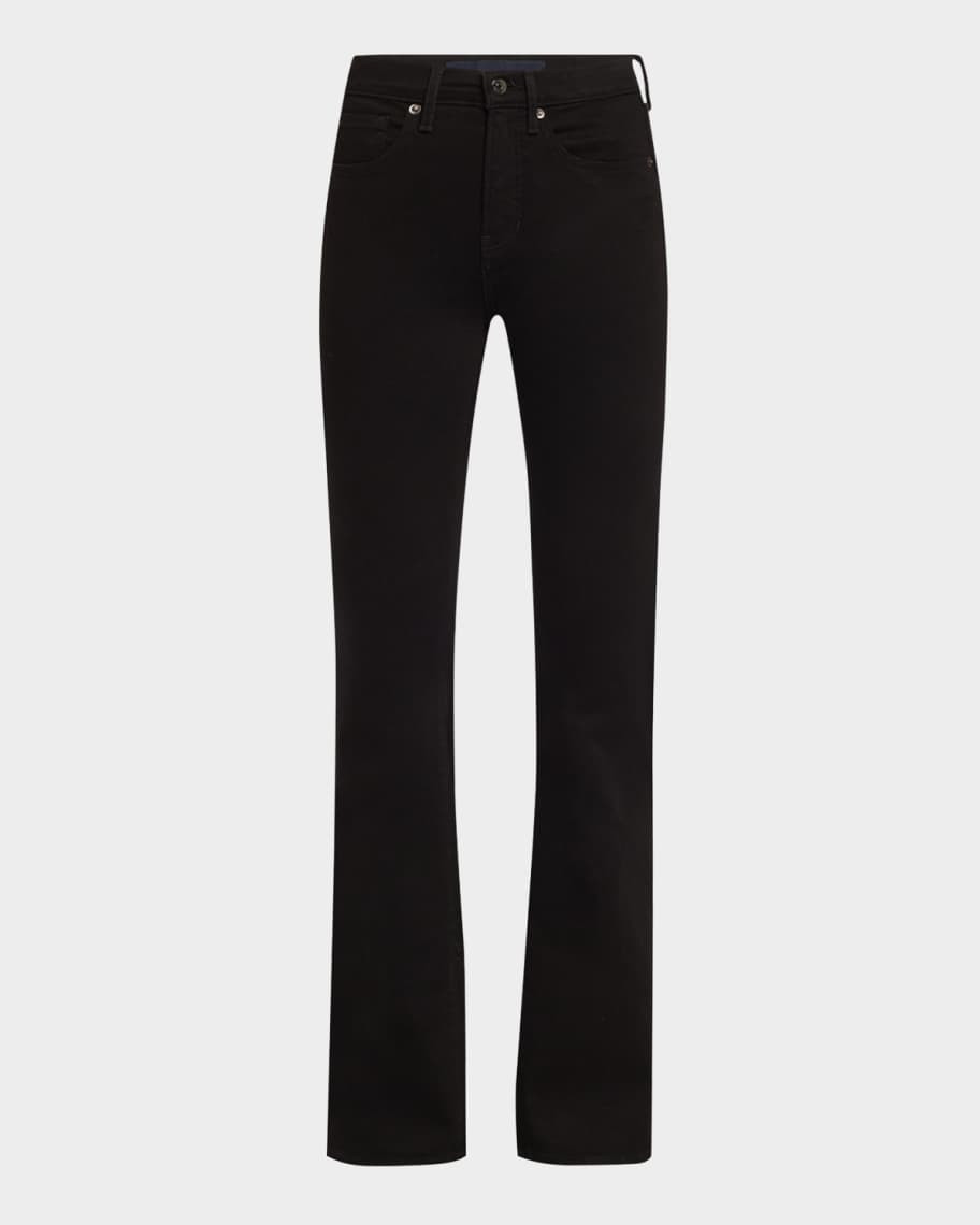 Veronica Beard Beverly High-Rise Skinny Flare Jeans | Neiman Marcus