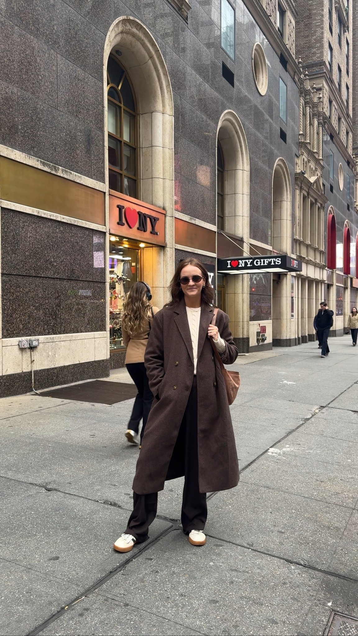 New York tourist. Coat is from Mint & Basil 

#LTKootd #LTKTravel #LTKmomlife