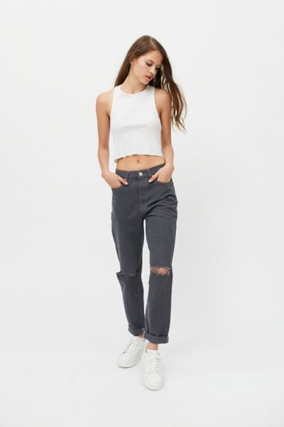 BDG High-Waisted Distressed Mom Jean | Urban Outfitters (US and RoW)