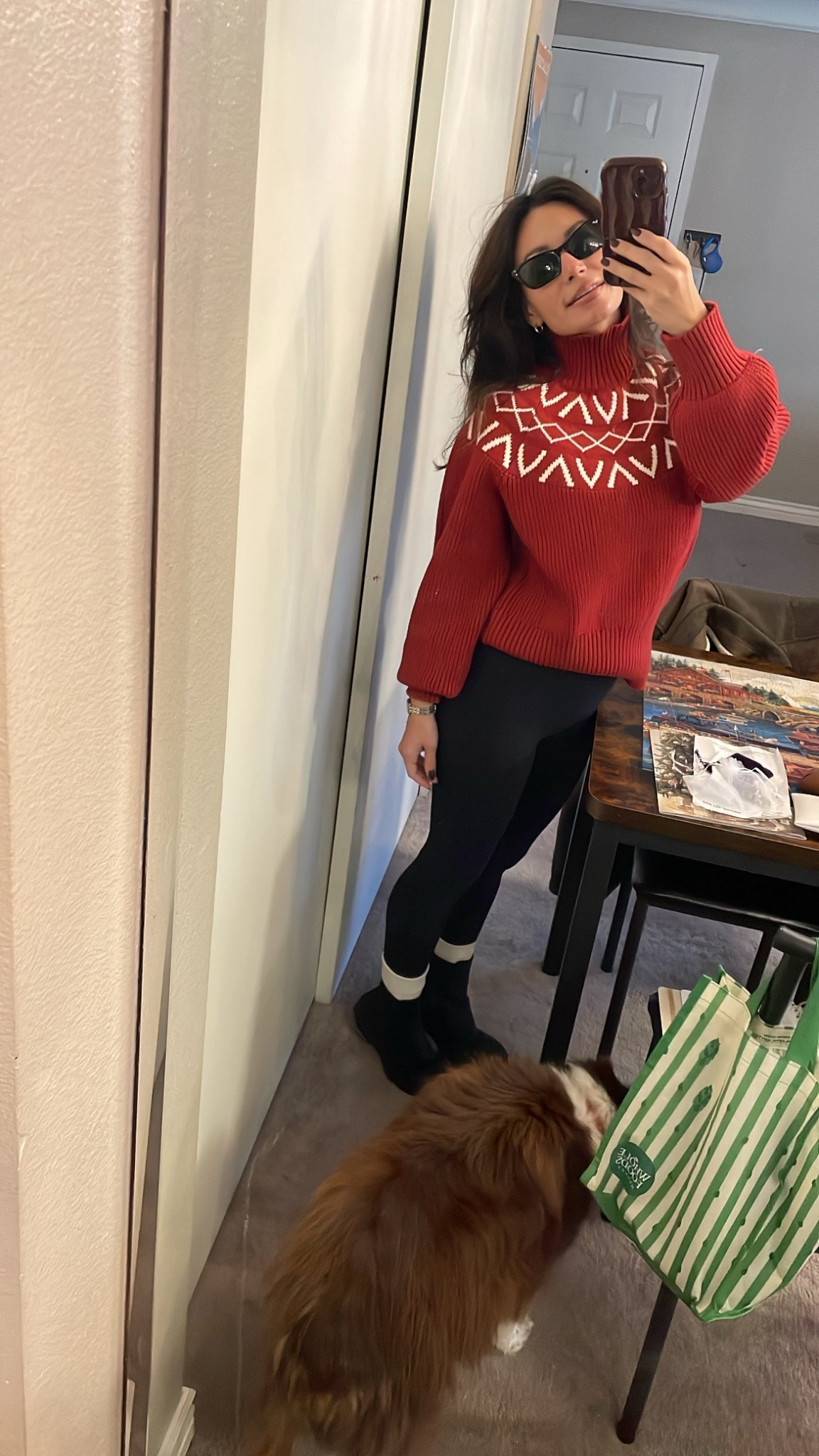 Red is sold out everywhere but I found the black version on TRR!

#LTKPetite #LTKSeasonal #LTKHoliday