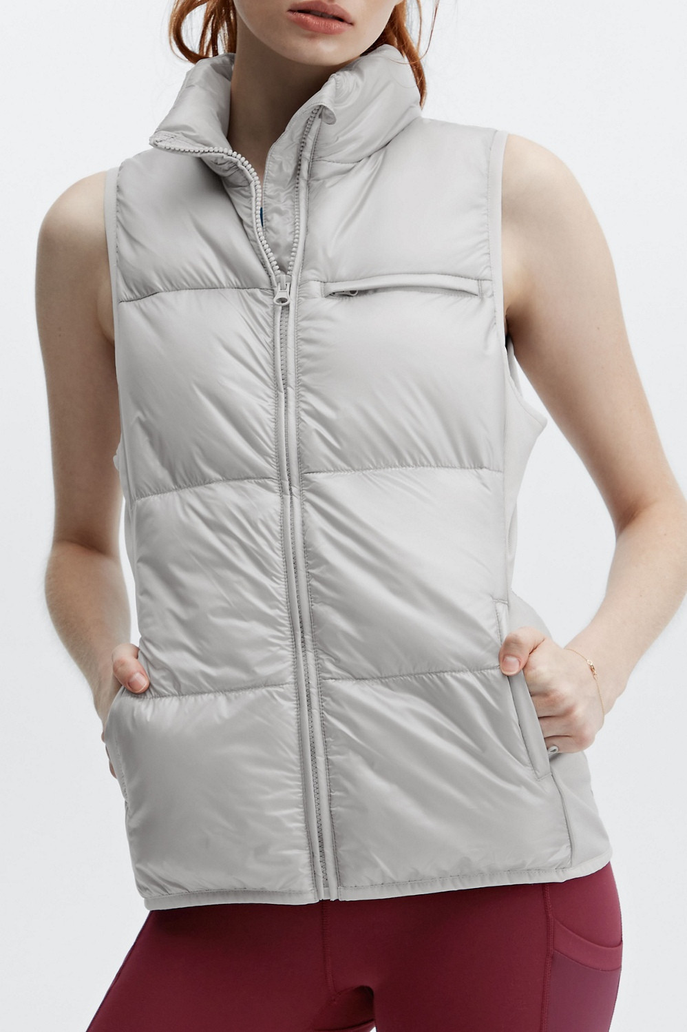 Elliot Packable Puffer Vest | Fabletics - North America
