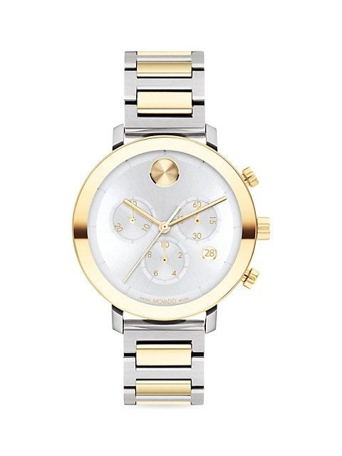 Bold Evolution Two-Tone Stainless Steel Chronograph Watch | Saks Fifth Avenue