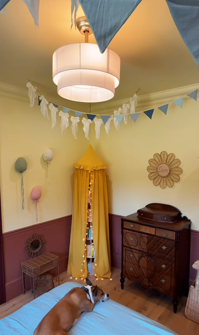 Absolutely in love with how my daughter's big girl room turned out. Paint colors: Lemon Chiffon, Cordovan and Reddened Earth by HGTV Home by Sherwin Williams
  

 

#LTKmomlife #LTKHome #LTKKids