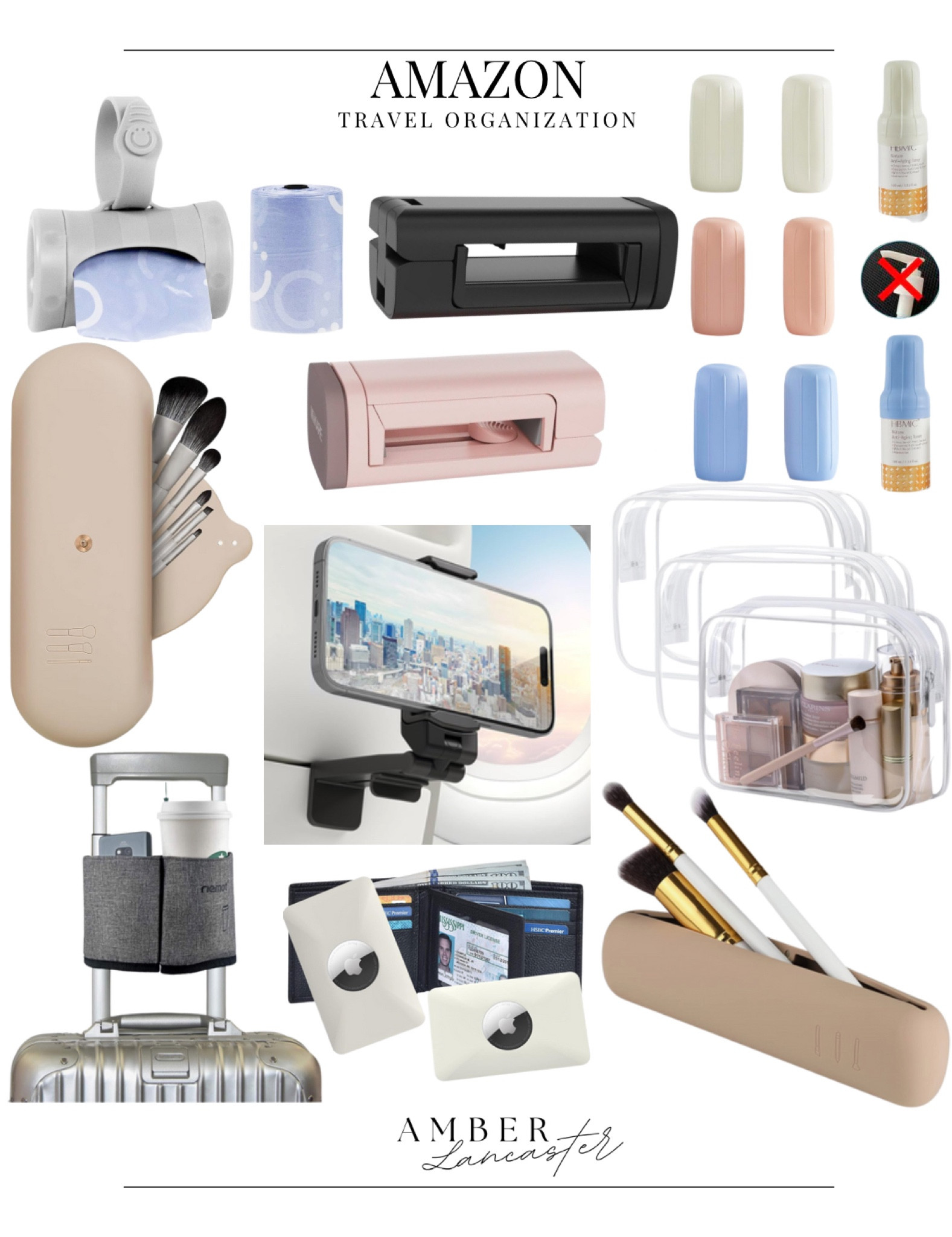 Amazon travel organization!

Organize, storage, tech, makeup, luggage, plane 

#LTKfindsunder100 #LTKfindsunder50 #LTKtravel