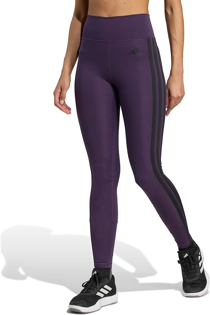 adidas Womens Optime Essentials 3-Stripes 7/8 Training Leggings | Amazon (US)