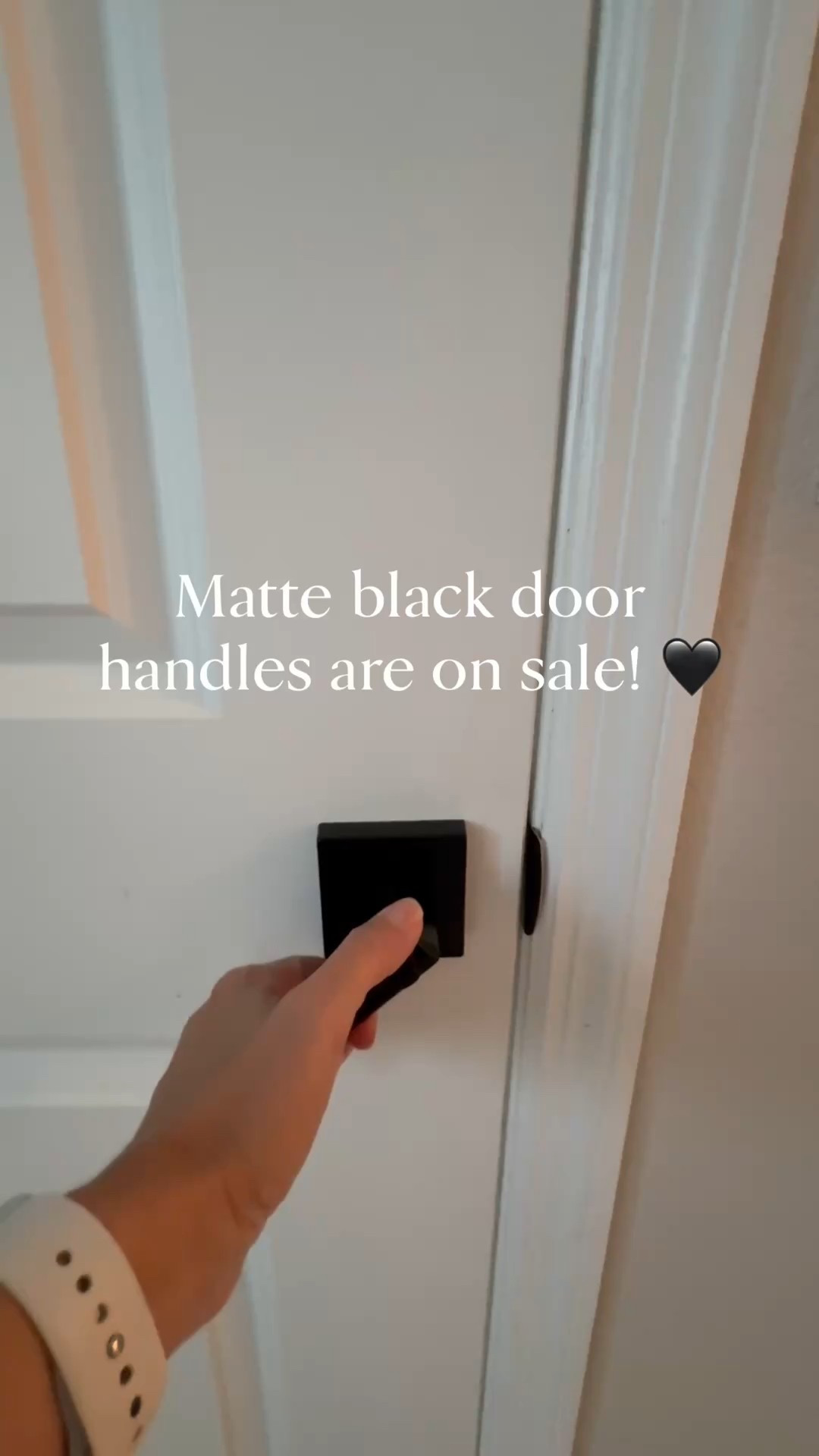 From Basic to Bold: Transforming Builder-Grade Doors with Matte Black Handles! 🖤

My favorite matte black hardware is on major sale right now!
✨ Door handles — 6-pack for $59.99

#DoorUpgrade #HomeTransformation #MatteBlack #AffiliateLink

#LTKHome #LTKSaleAlert