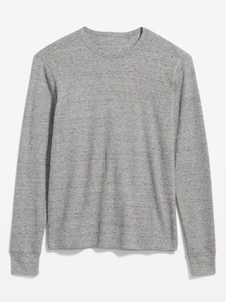 Long-Sleeve Built-In Flex Waffle-Knit T-Shirt for Men | Old Navy (US)