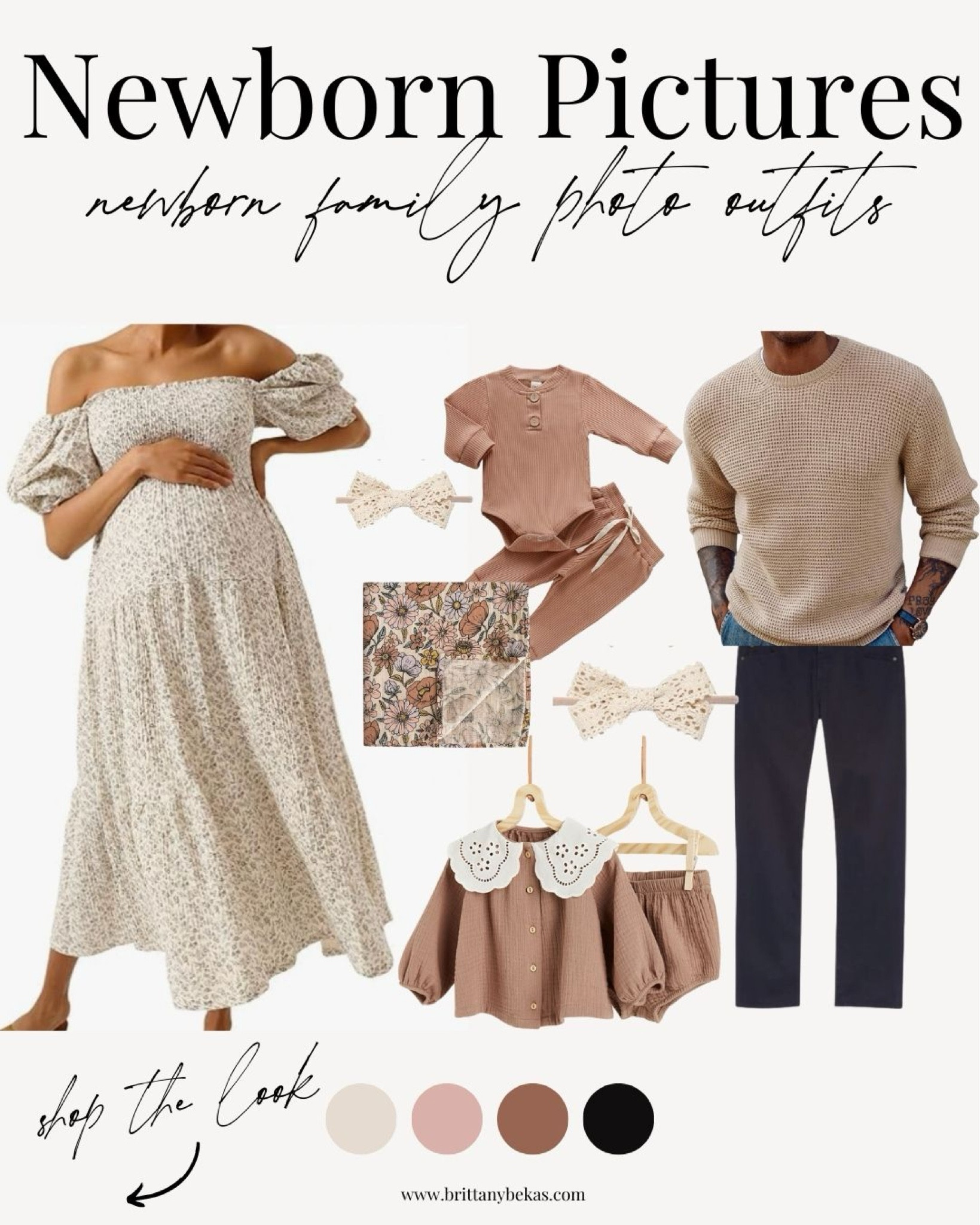 Families struggle with what to wear for their in-home newborn photos so I styled neutral family photo outfits that are perfect for newborn photo outfits. 

This neutral style is great for newborn family photos at home. If you are planning newborn pictures use this as inspiration. 

Styling tip : mom and baby should not be in the same color. If they are. They need to be in different textures. 

Newborn - newborn photo outfit - toddler girl clothes - H&M kids - Newborn photos - Newborn family photos - newborn girl - Newborn essentials - Newborn outfit 
Newborn outfit Amazon - newborn pictures - maternity dress Amazon 


#LTKkids #LTKbaby #LTKfamily