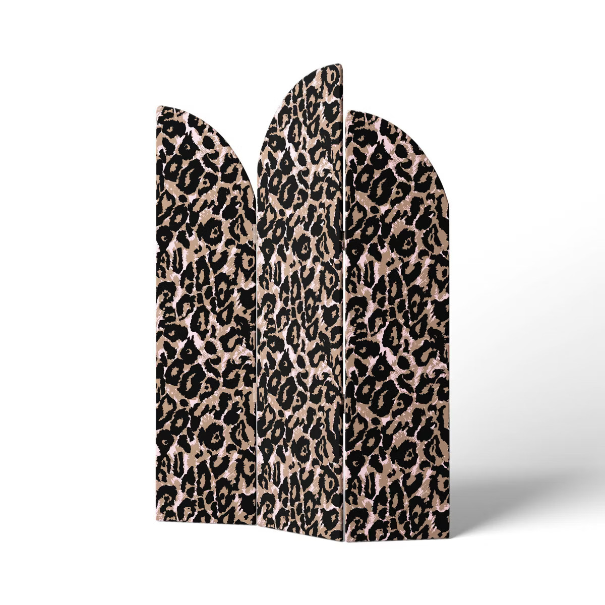 Leopard Neutral 72'' 3 Panel Room Divider - DVF for Target | Target