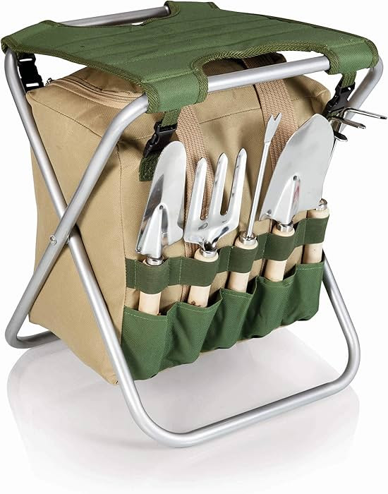 ONIVA - a Picnic Time brand Gardener Folding Seat with Tools, Garden Stool with Detachable Storag... | Amazon (US)
