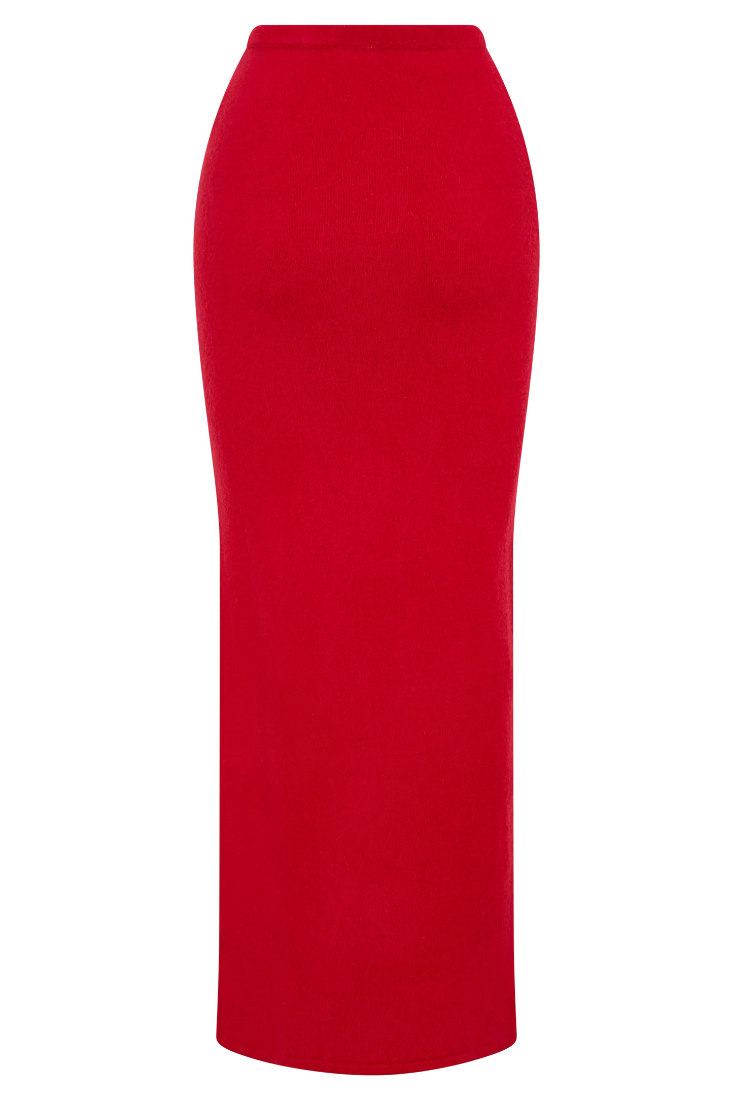 Knit Maxi Skirt - Red | MESHKI US